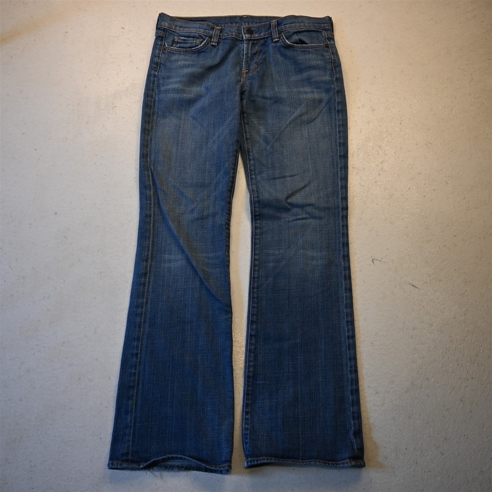 Citizens of Humanity 30 Low Waist Bootcut Stretch Light Denim Womens Jeans